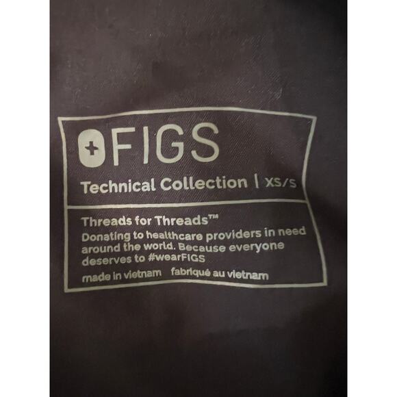 FIGS Women’s Technical Collection XS Black Jogger Scrub Stylish Comfort Pants - Picture 8 of 9